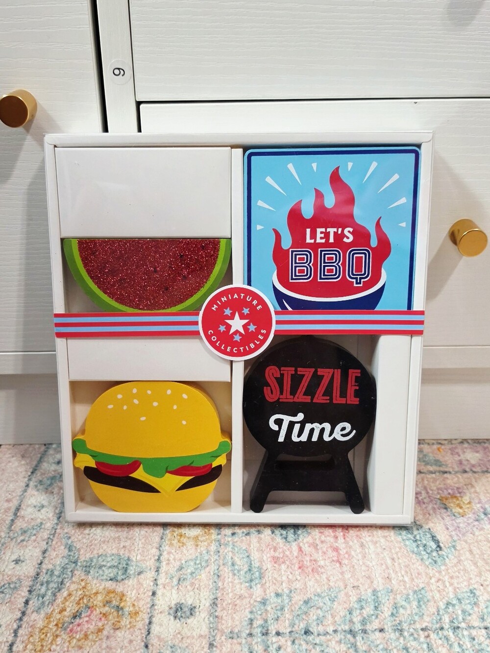 Target Bullseye Playground July 4th 2026 Miniature Collectibles - BBQ